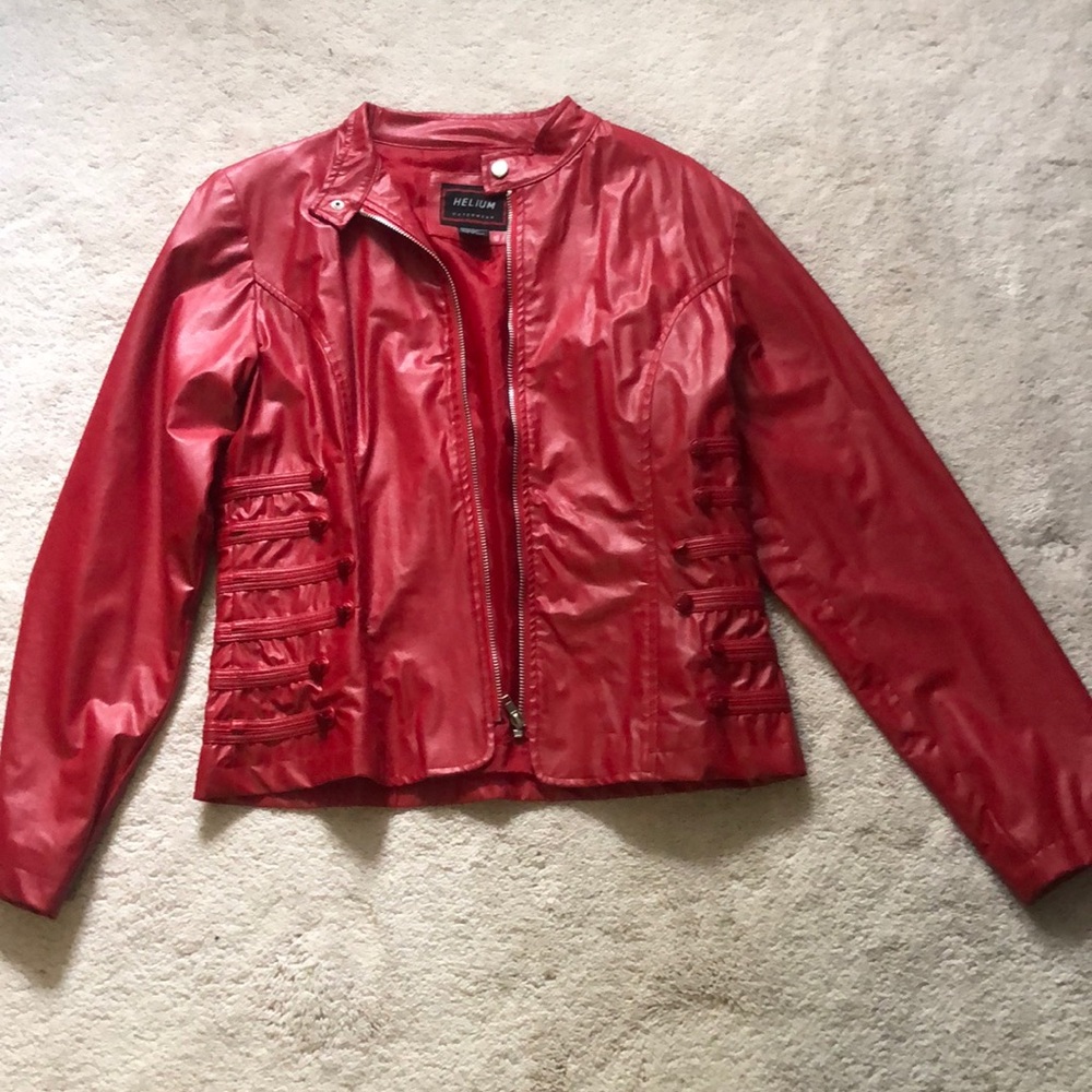 Red Leather Jacket